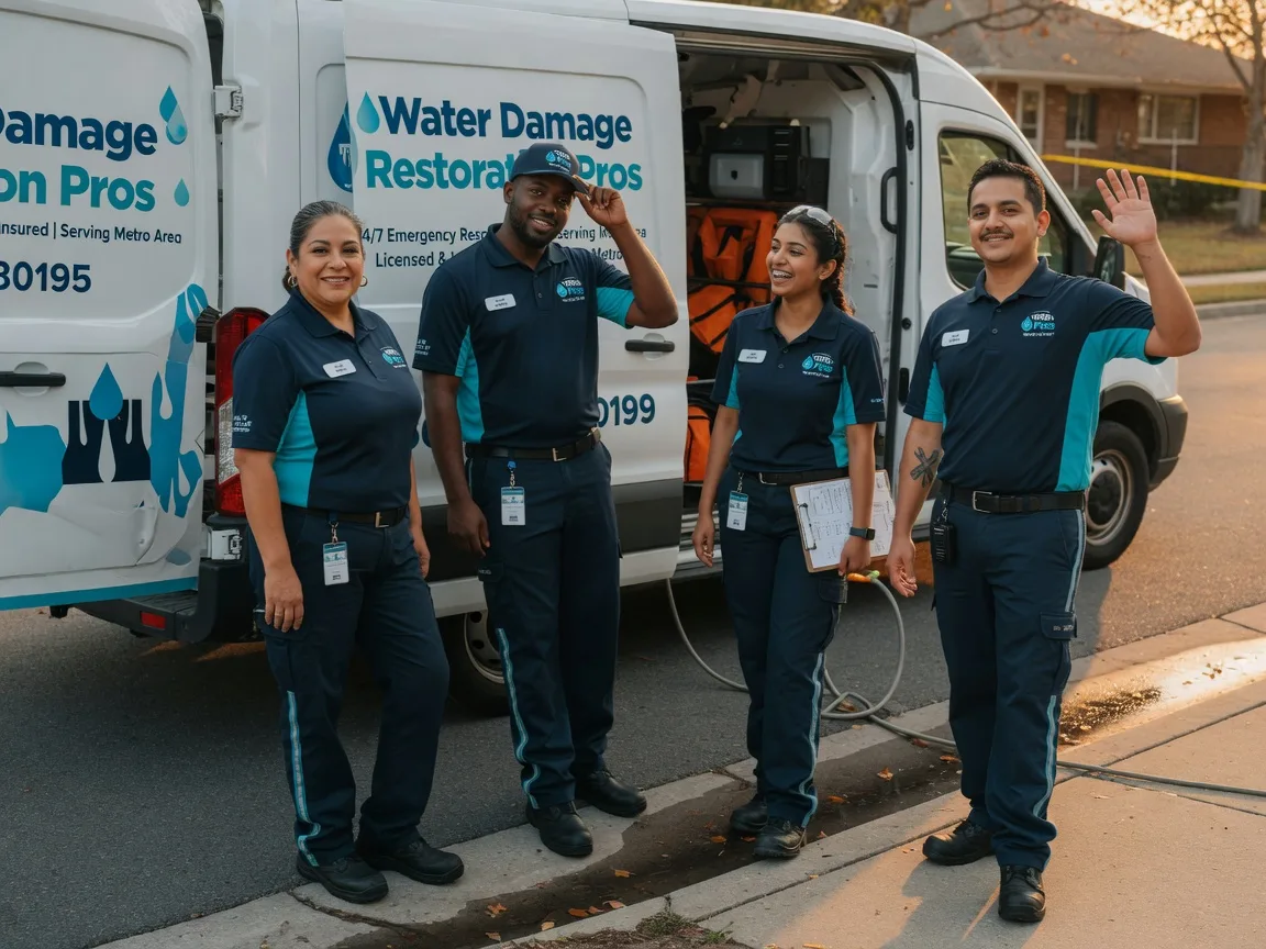 Water Damage Restoration company in Midland, SD